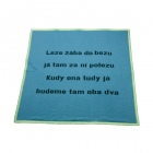 dětská deka žába