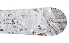 little white riding hood snowboard
